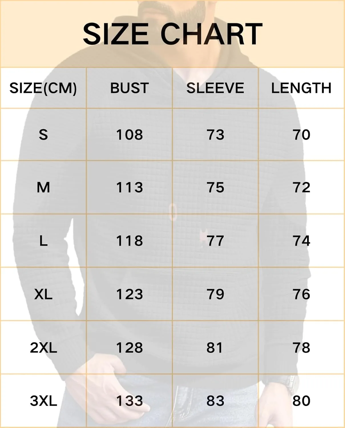 

Мужской свитшот с вафельной текстурой — худи свободного кроя для осени и зимы Scapodo
