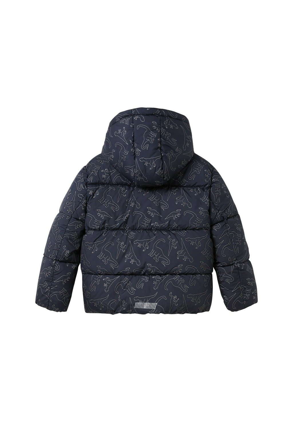 

Зимняя куртка PUFFER MIT ALLOVER PRINT TOM TAILOR, темно-синий