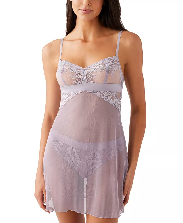 

B.tempt'd Женский кружевной сетчатый комплект белья Opening Act 914227, серый