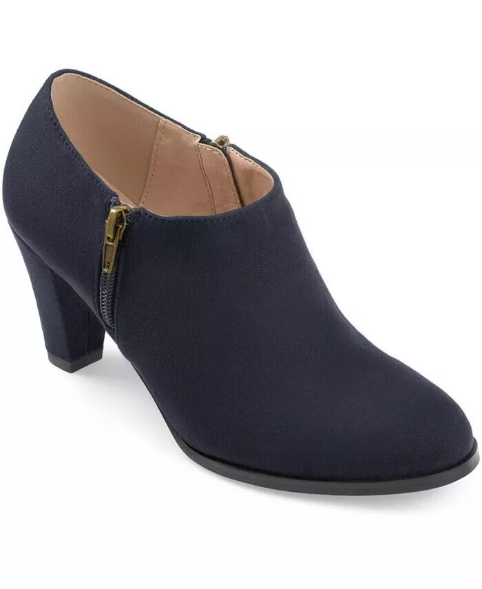 Женские полусапоги Sanzi с боковой молнией Shooties Journee Collection, синий
