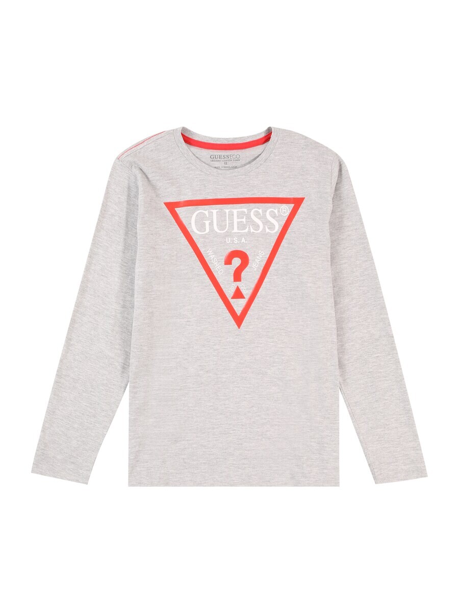 Лонгслив GUESS Shirt, светло-серый