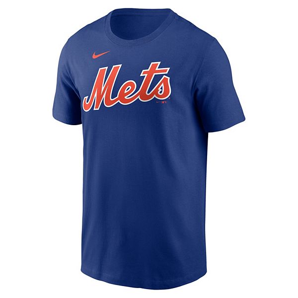 Футболка с именем и номером франсиско линдор royal new york mets Nike — фото 3