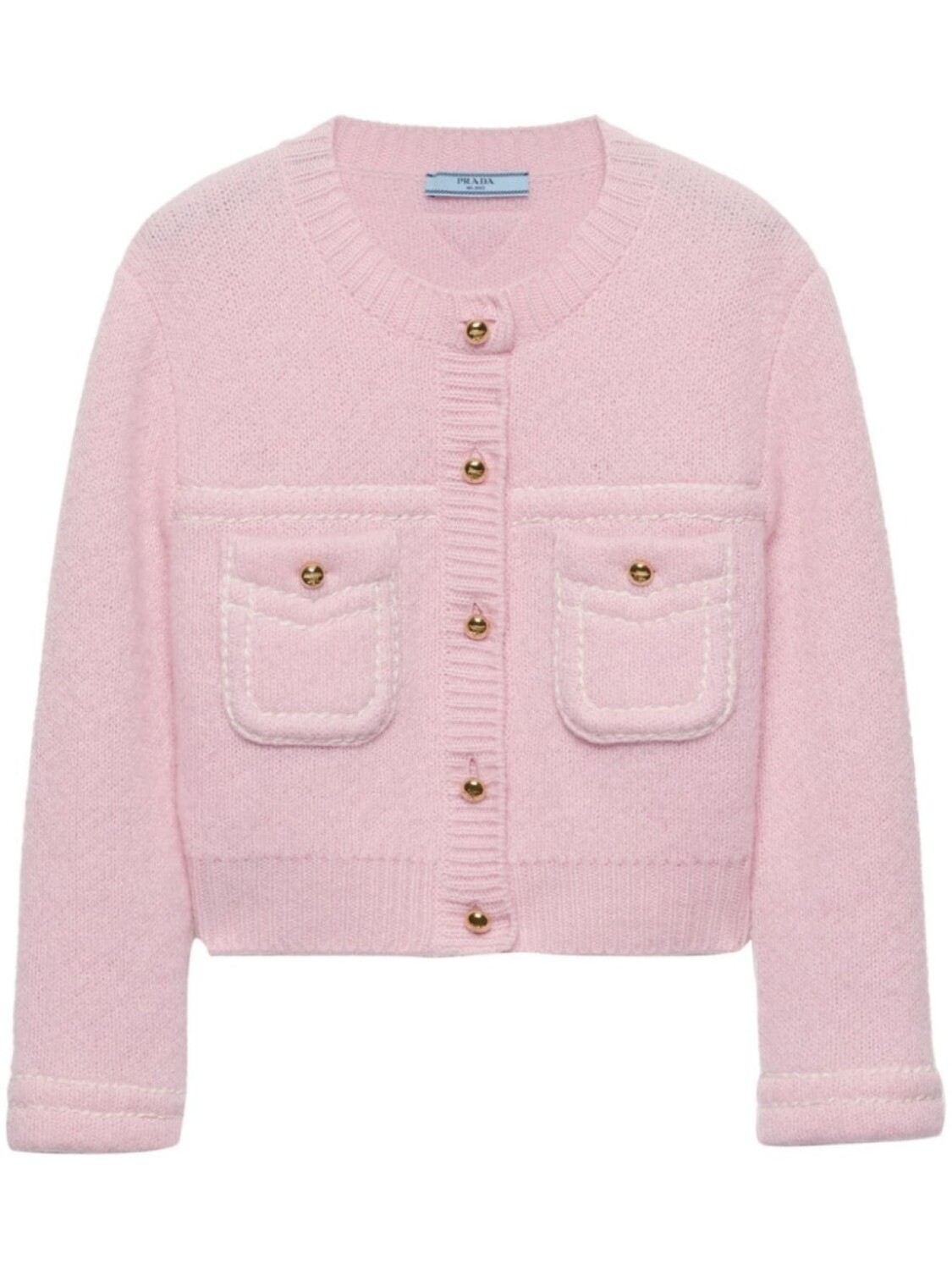 

Prada кашемировый кардиган, розовый