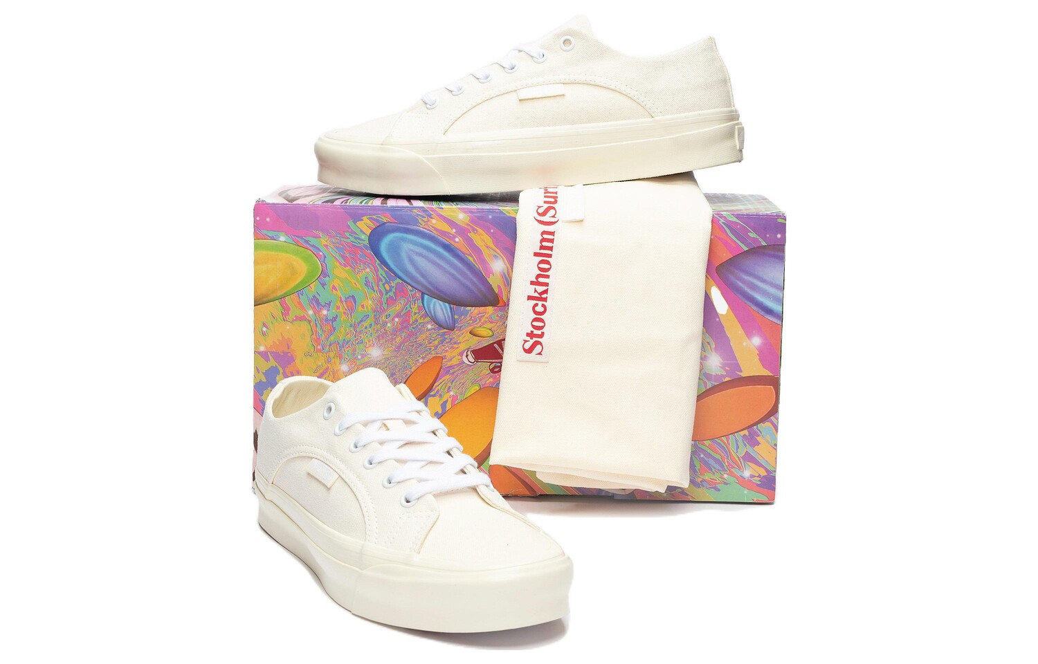 Кроссовки Vans Og Lampin Decon Siped Lx Stockholm Surfboard Club — фото 2