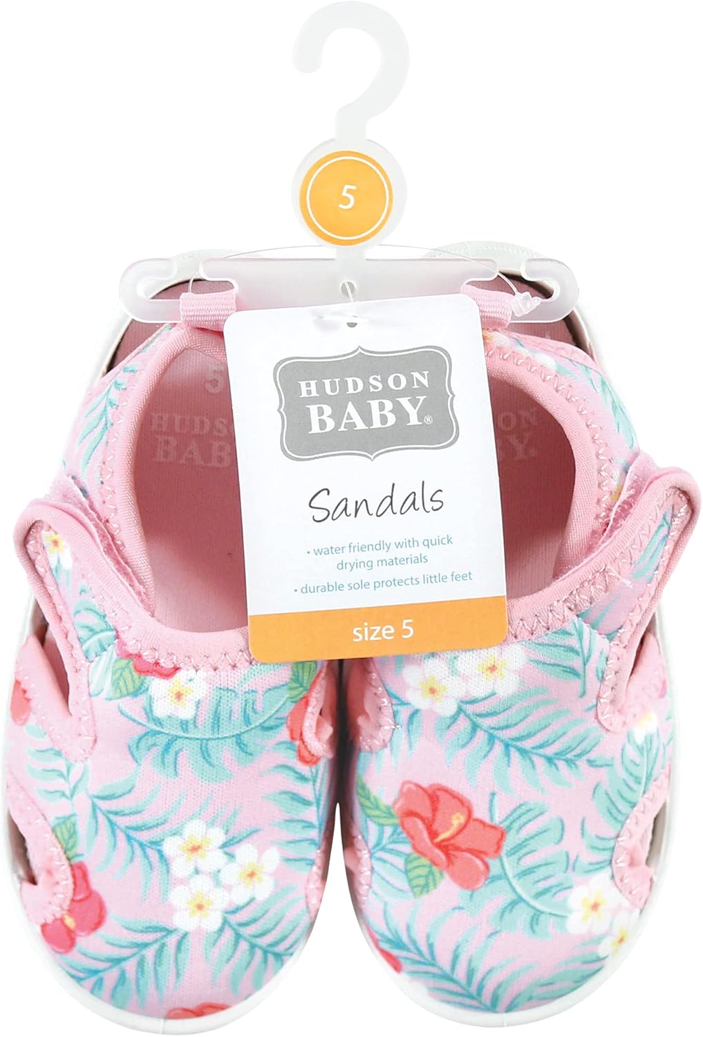 Детские сандалии и обувь для воды Hudson Baby унисекс, Hawaiian Print — фото 3