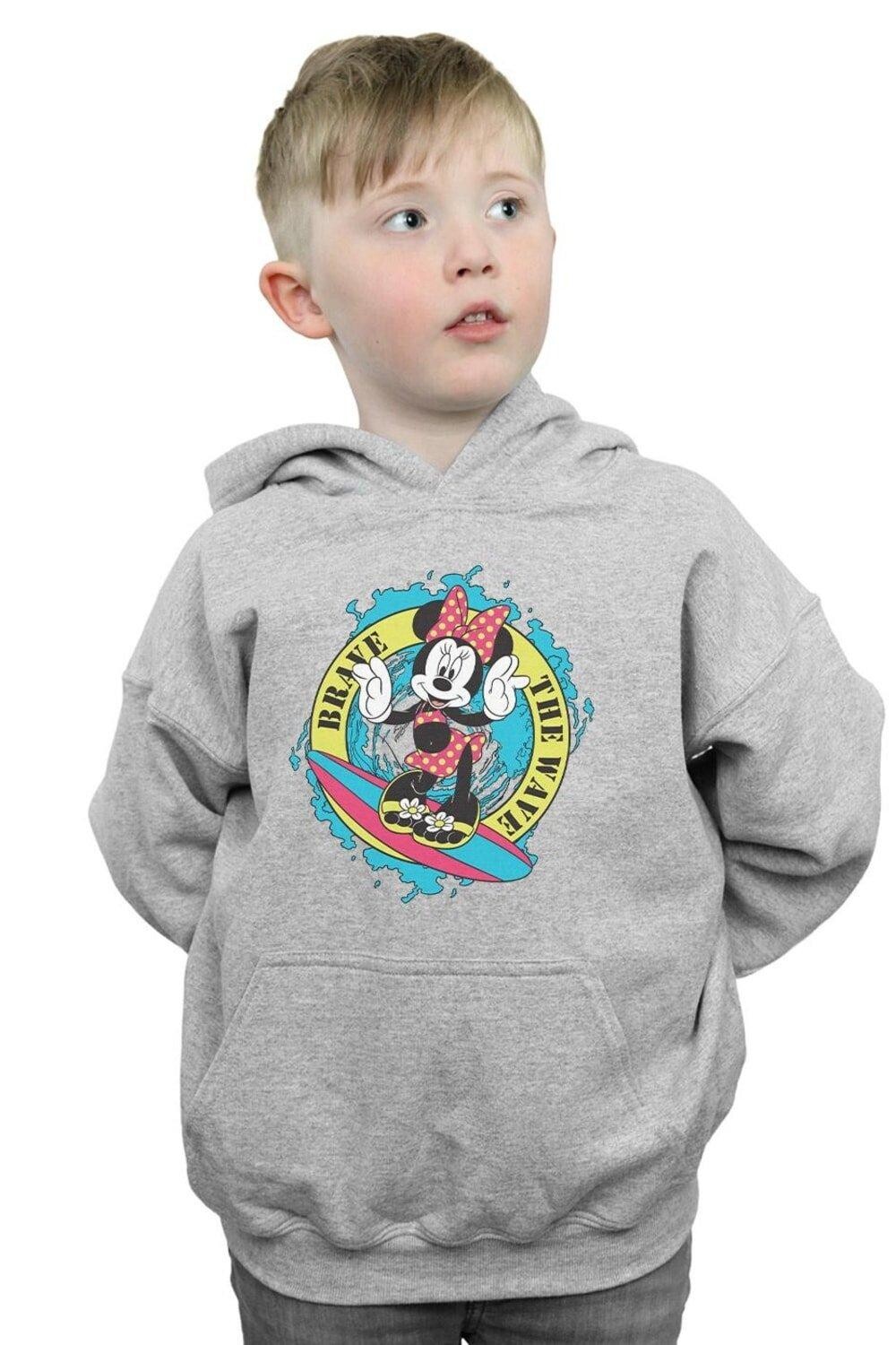 

Толстовка Minnie Mouse Brave The Wave Disney, серый