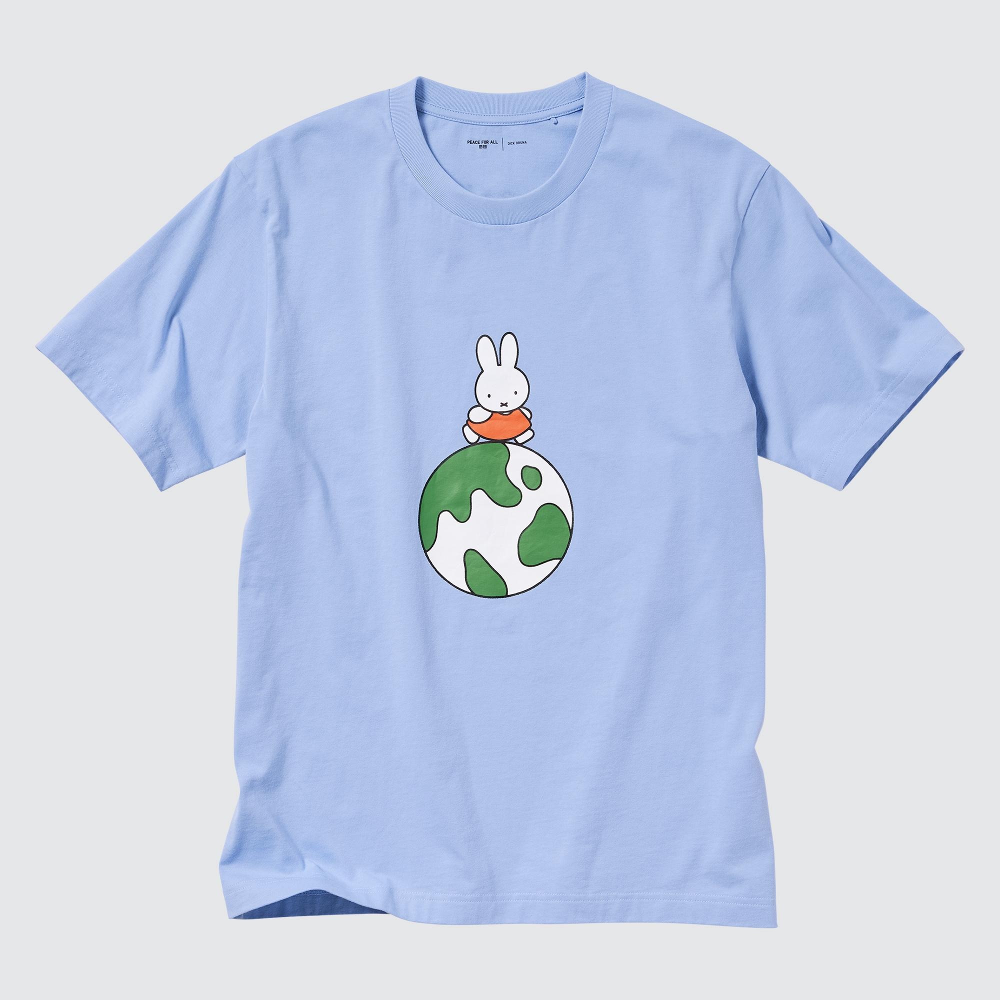 

Футболка Uniqlo Peace For All Dick Bruna, синий