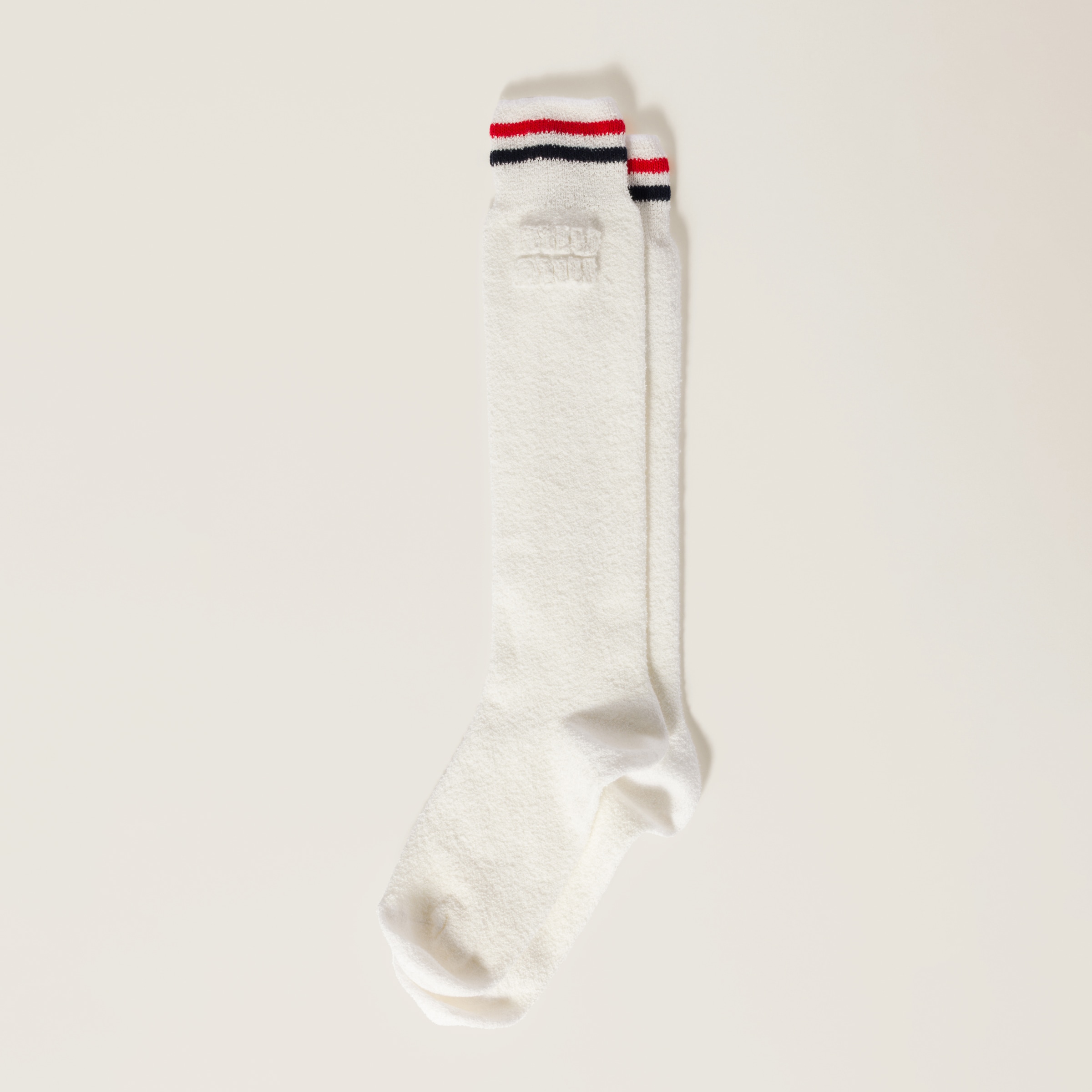 

Хлопковые носки MIU MIU, белые/красные/синие