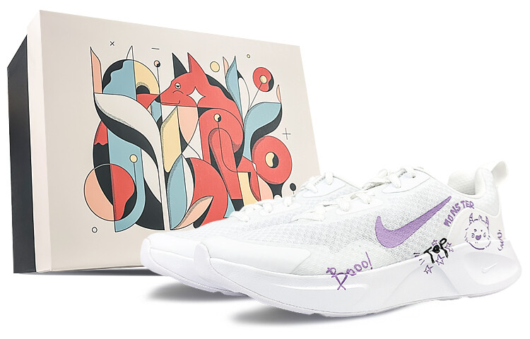 

Кроссовки Wearallday для бега мужские с низким верхом фиолетовые Nike