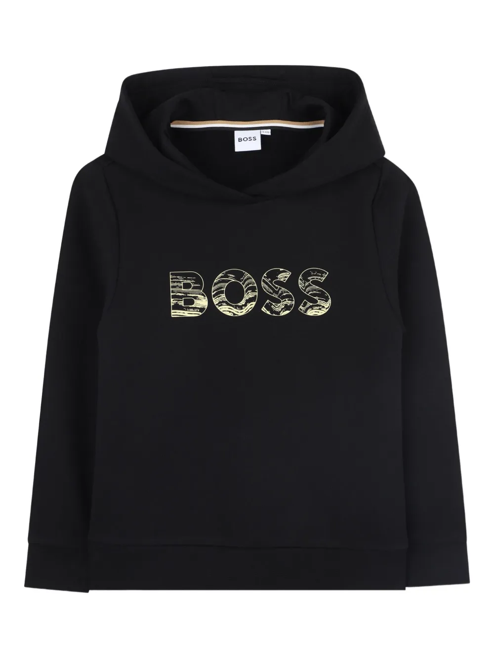 

Худи с логотипом BOSS Kidswear, черный
