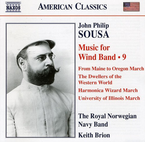 

CD диск Sousa / Royal Norwegian Navy Band / Brion: Music for Wind Band 9
