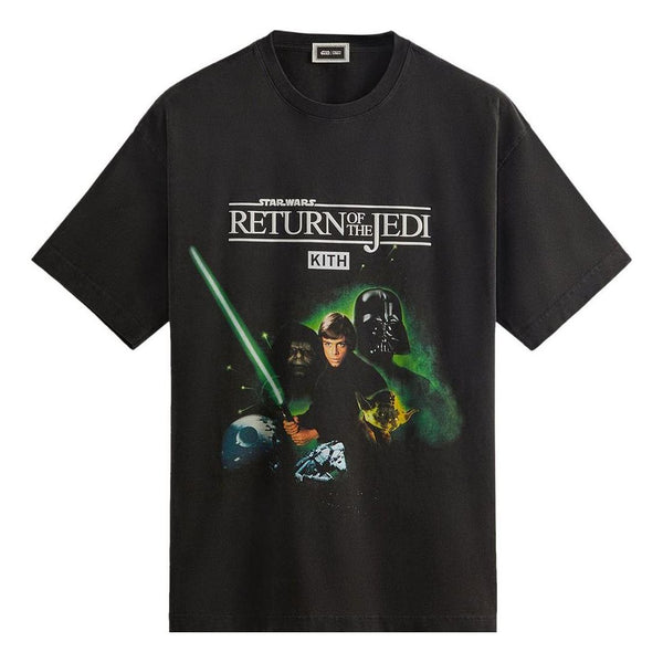 

Футболка x star wars luke poster vintage tee 'black' Kith, черный