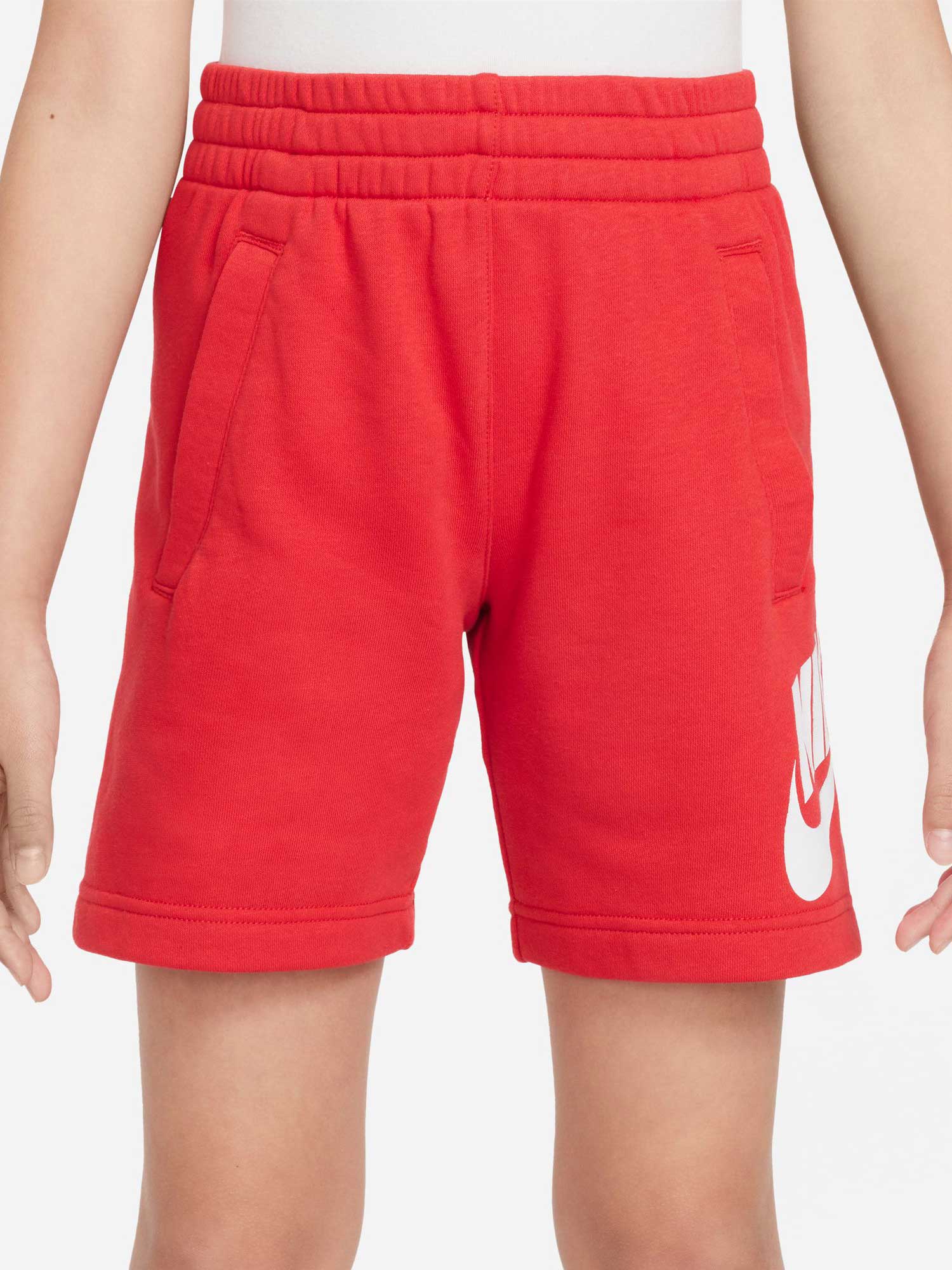 

Шорты Nike K NSW CLUB FT SHORT HBR, красный