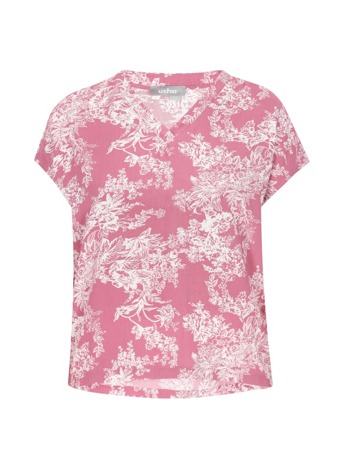 

Блузка Usha, цвет pink white