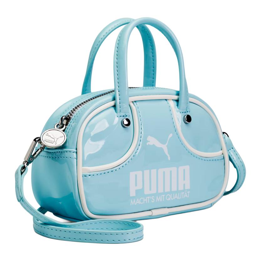 

PUMA Полиэстеровая женская сумка стандартного размера цвет морское стекло, Ocean Glass Blue