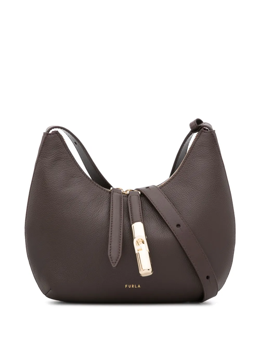 

Маленькая сумка на плечо Goccia Furla, коричневый