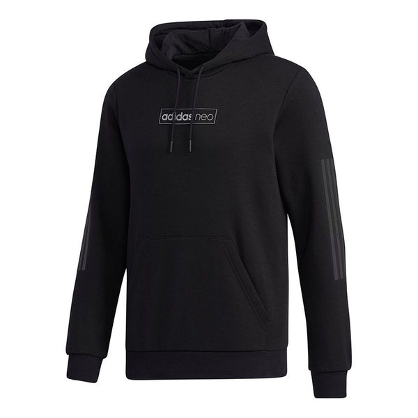 

Толстовка Men's adidas neo Fav Dec Hd Casual Sports Pullover Black, мультиколор