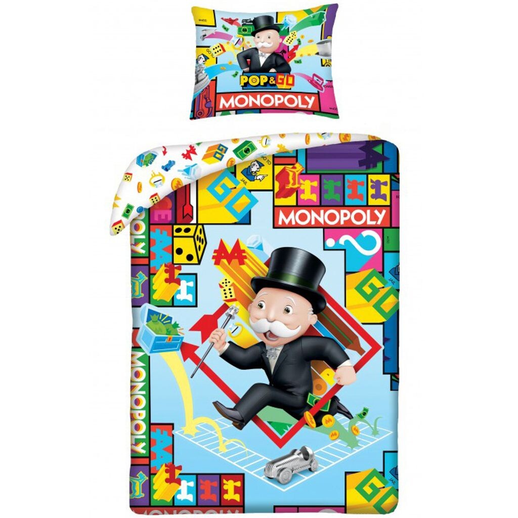 

Белье HALANTEX вкл. хлопок Monopoly, 140/200, 70/90 см