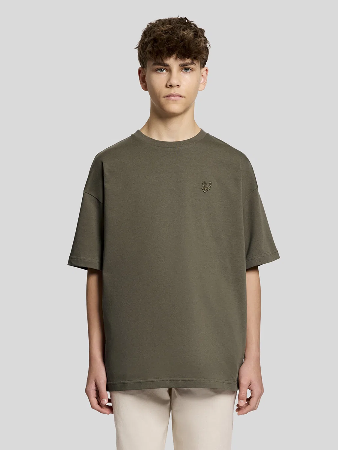 Футболка Lyle & Scott, Khaki — фото 2