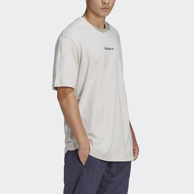 Футболка Edge Seam Tee мужская белая Adidas Originals, белый — фото 4