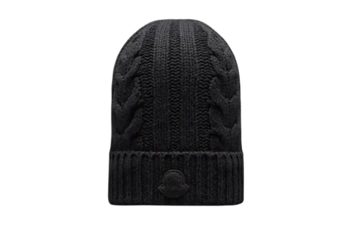 

Moncler Кашемировая шапка-бини Women's Black
