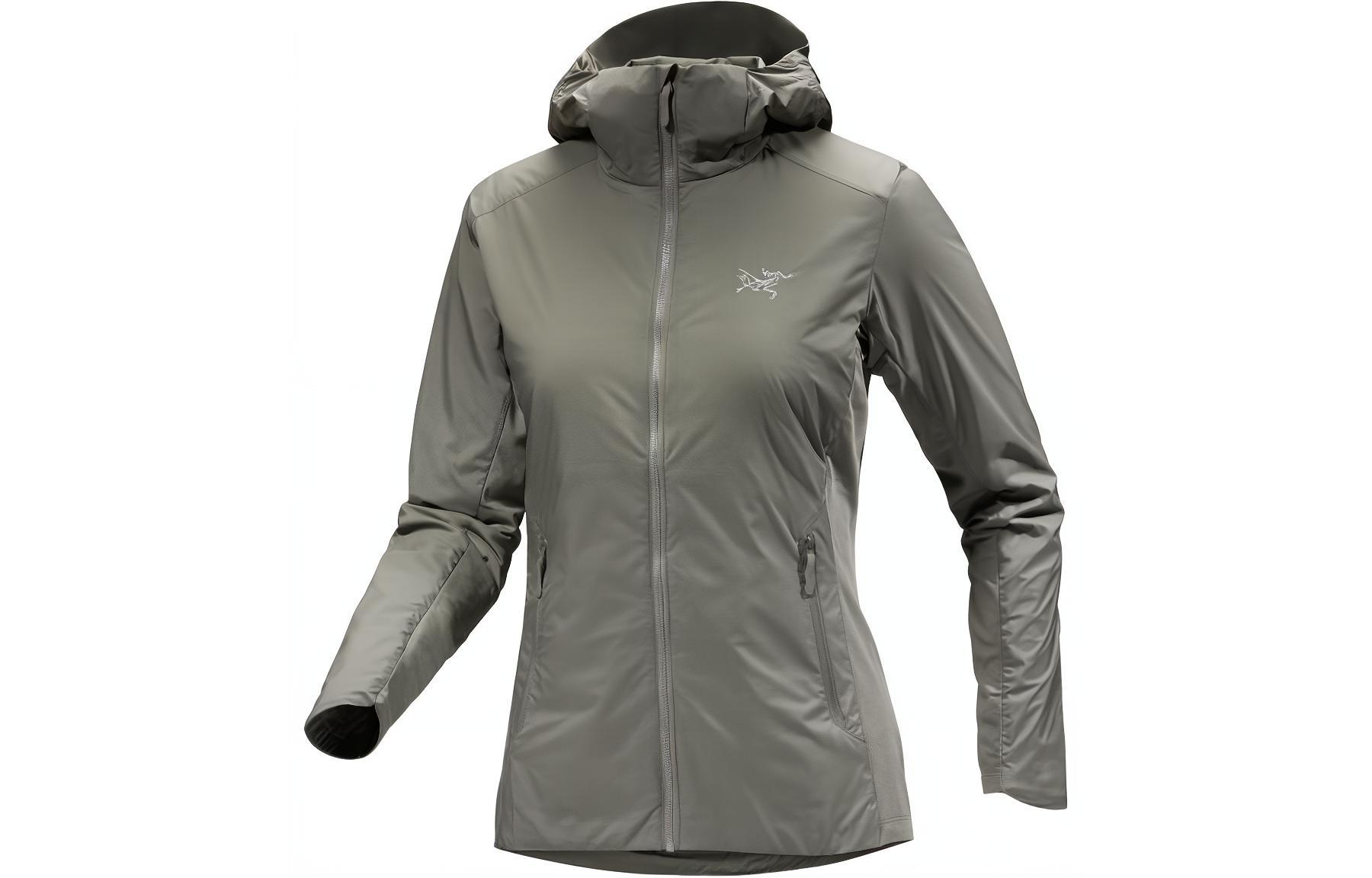 

Arcteryx Женская легкая толстовка с капюшоном, Dusty Green/Forage