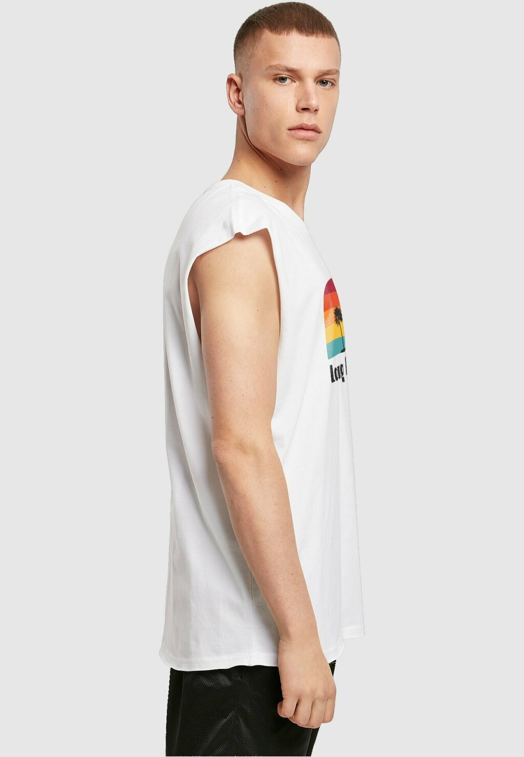 

Топ LONG BEACH SLEEVELESS TEE Merchcode, белый