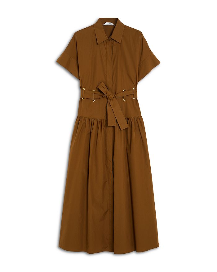 

Платье-рубашка Agoraio Max Mara, коричневый