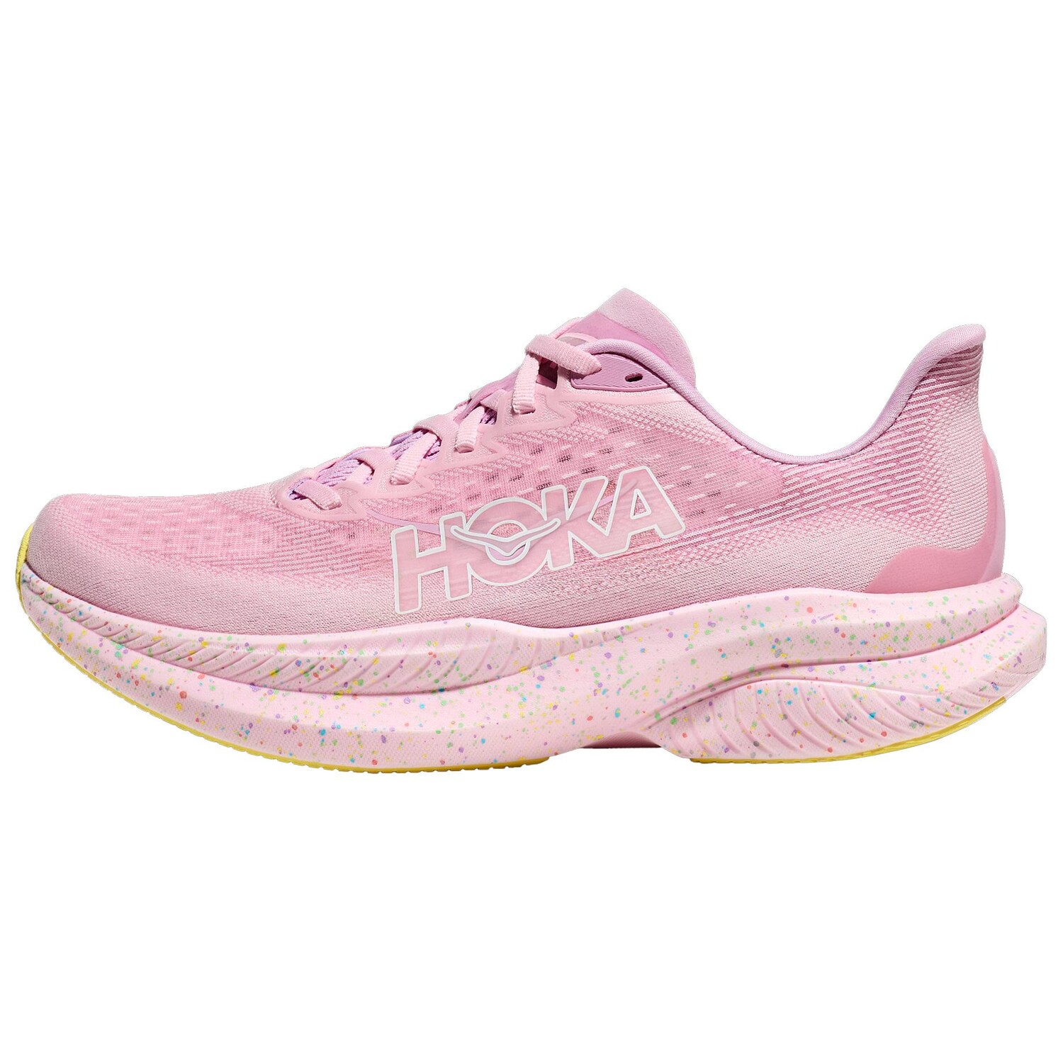 

Кроссовки HOKA ONE ONE Mach 6 Pink Twighlight Lemonade, розовый