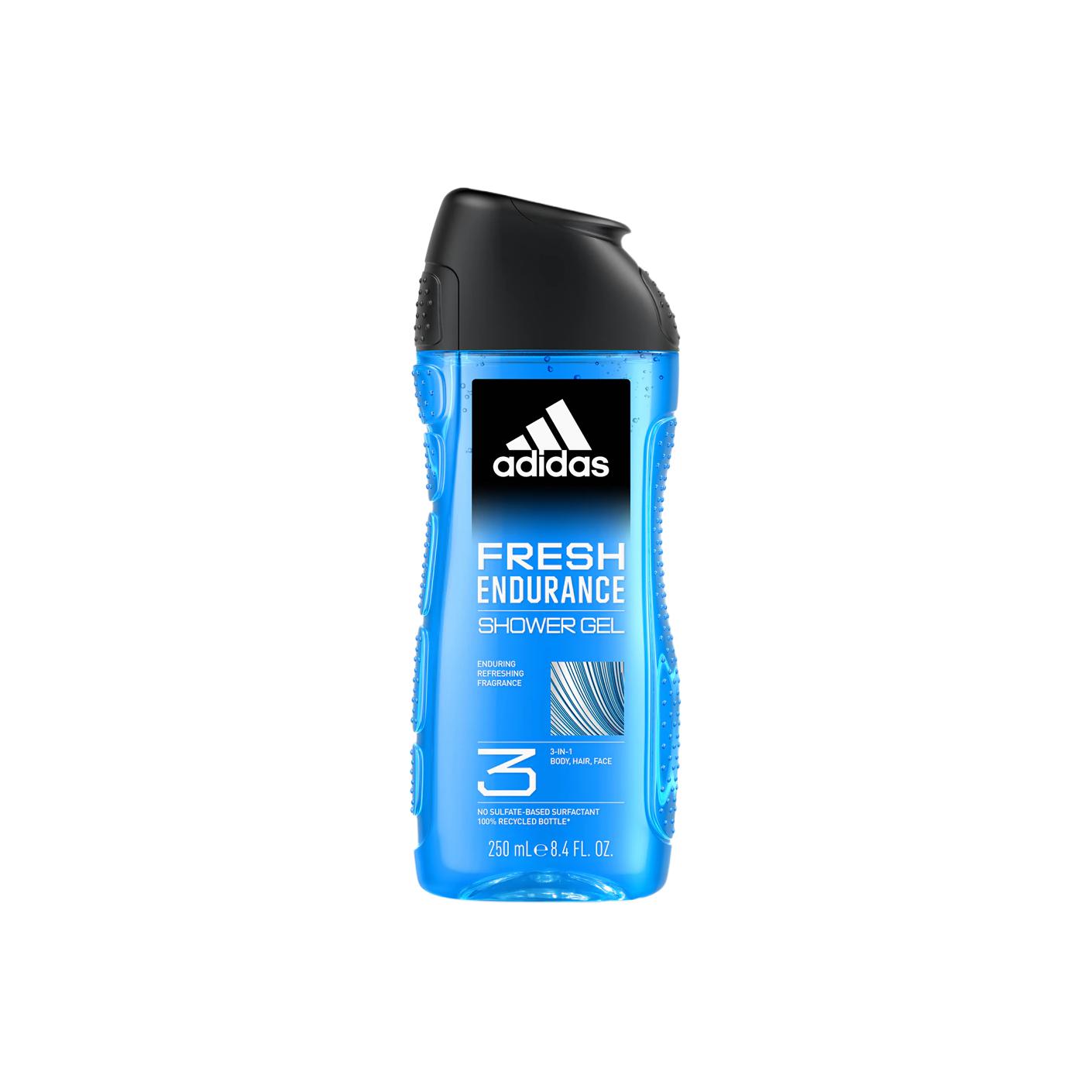 

Освежающий гель для душа 3 в 1 очищающий 250мл/400мл Adidas