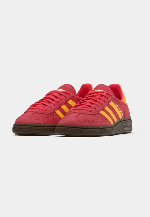 Специальные кроссовки для гандбола j Adidas Originals, Semi Lucid Red/Lucid Tangerine — фото 3