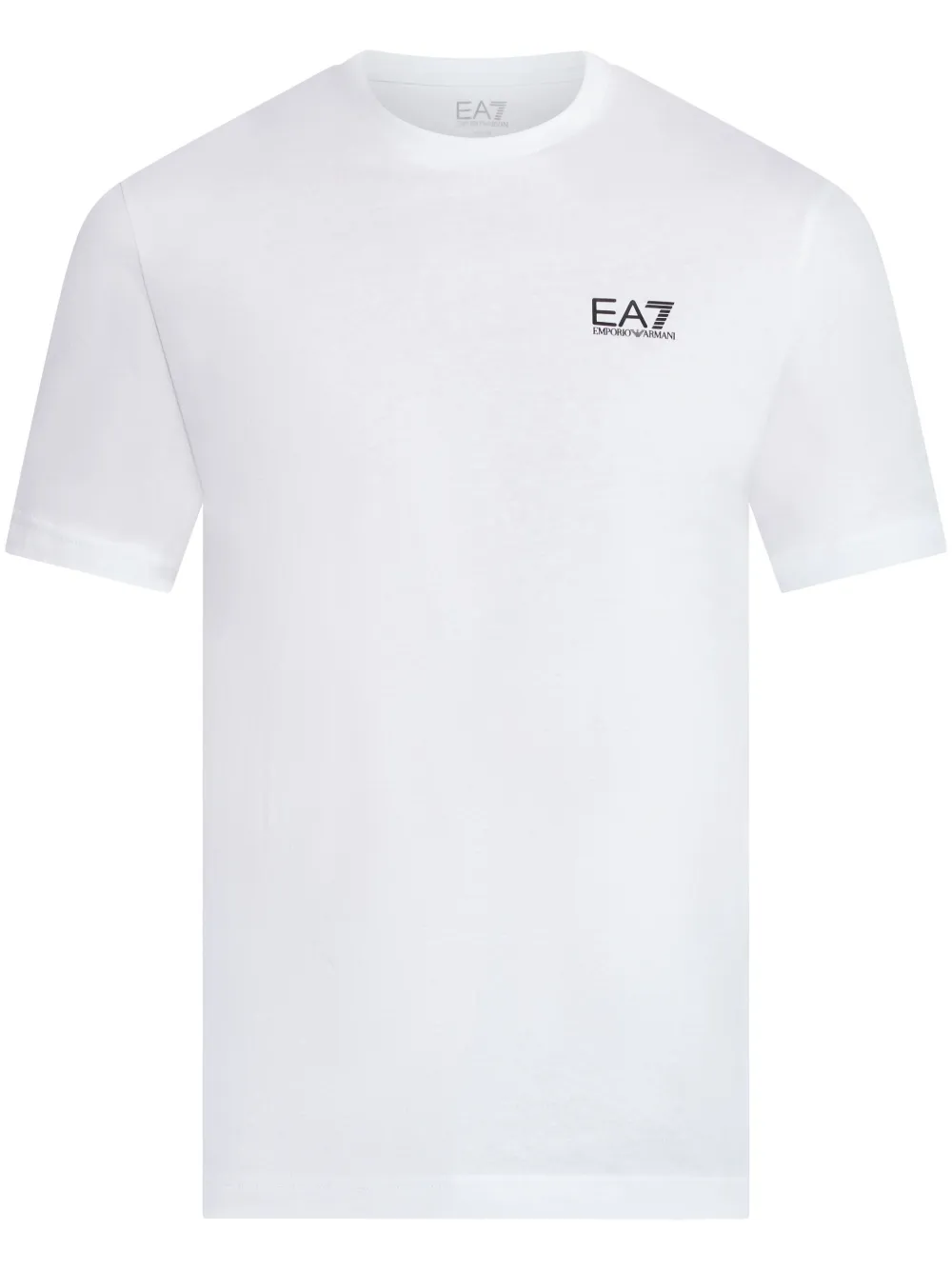 

Футболка с круглым вырезом Ea7 Emporio Armani, белый