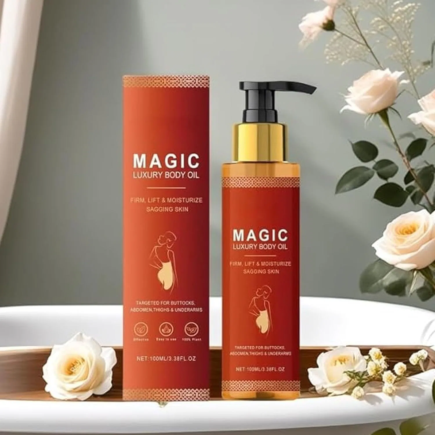 Масло для тела «Lifting Body Oil» от Liora Life, 5 шт. Explcior, 5 Pieces. — фото 2