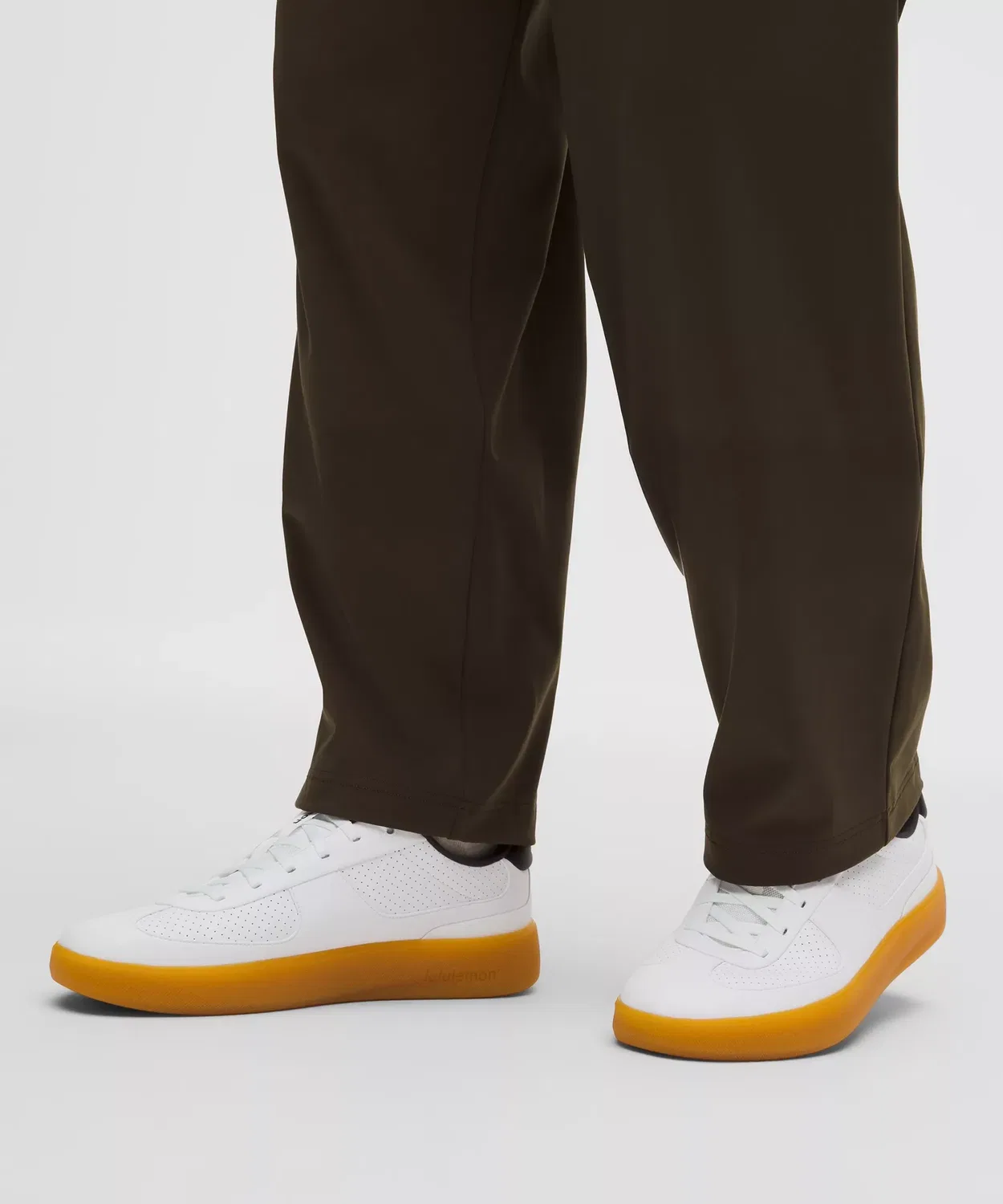 Мужские перфорированные кроссовки Cityverse Lululemon, White/Golden Sand/Black — фото 2