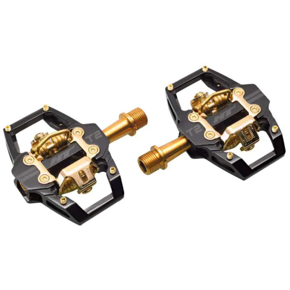 

Педали Ht Components T2 Titanium Limited Edition, золотой