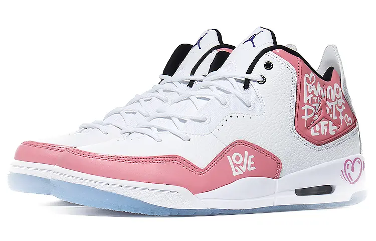 Женские баскетбольные кроссовки Jordan Courtside 23 Vintage,   Pink — фото 3