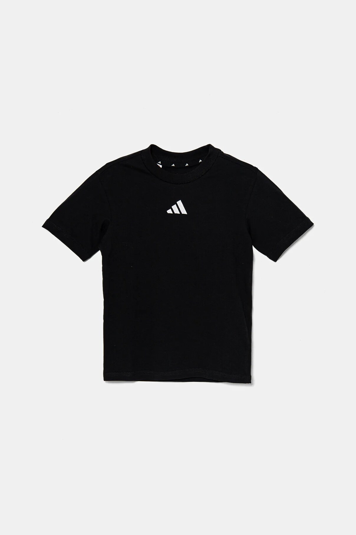 Футболка детская хлопковая Adidas, черный — фото 3