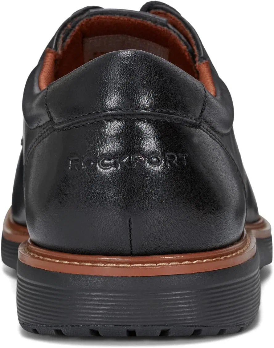 Мужские оксфорды Rockport Cacey, Black Leather — фото 2