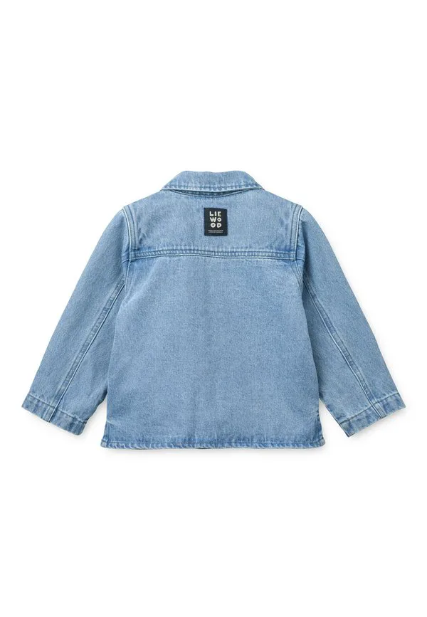 Джинсовая куртка kinsley placement Liewood, Cool Kids/Light Blue Denim — фото 3