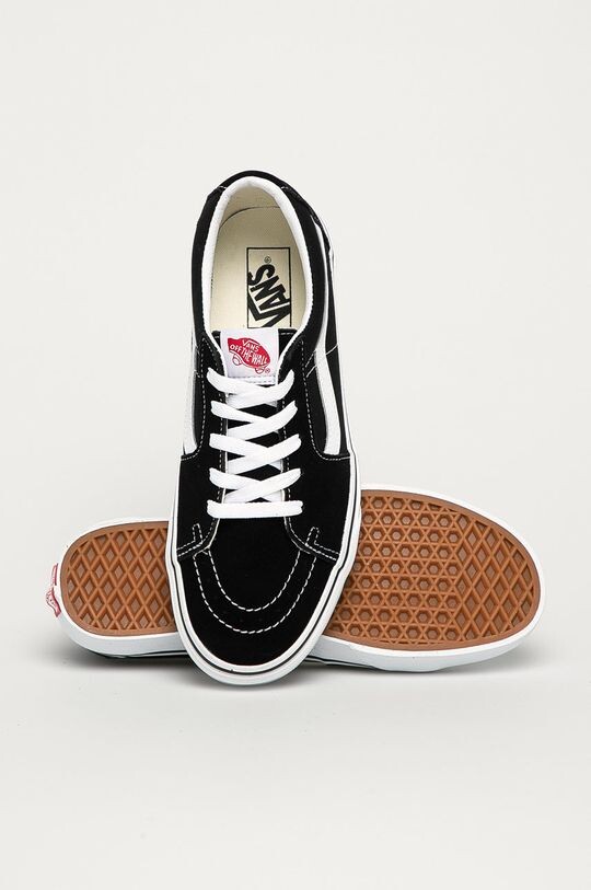 Кроссовки Vans SK8-Low Top 99KK-OBM06B_99X, черный/белый — фото 4