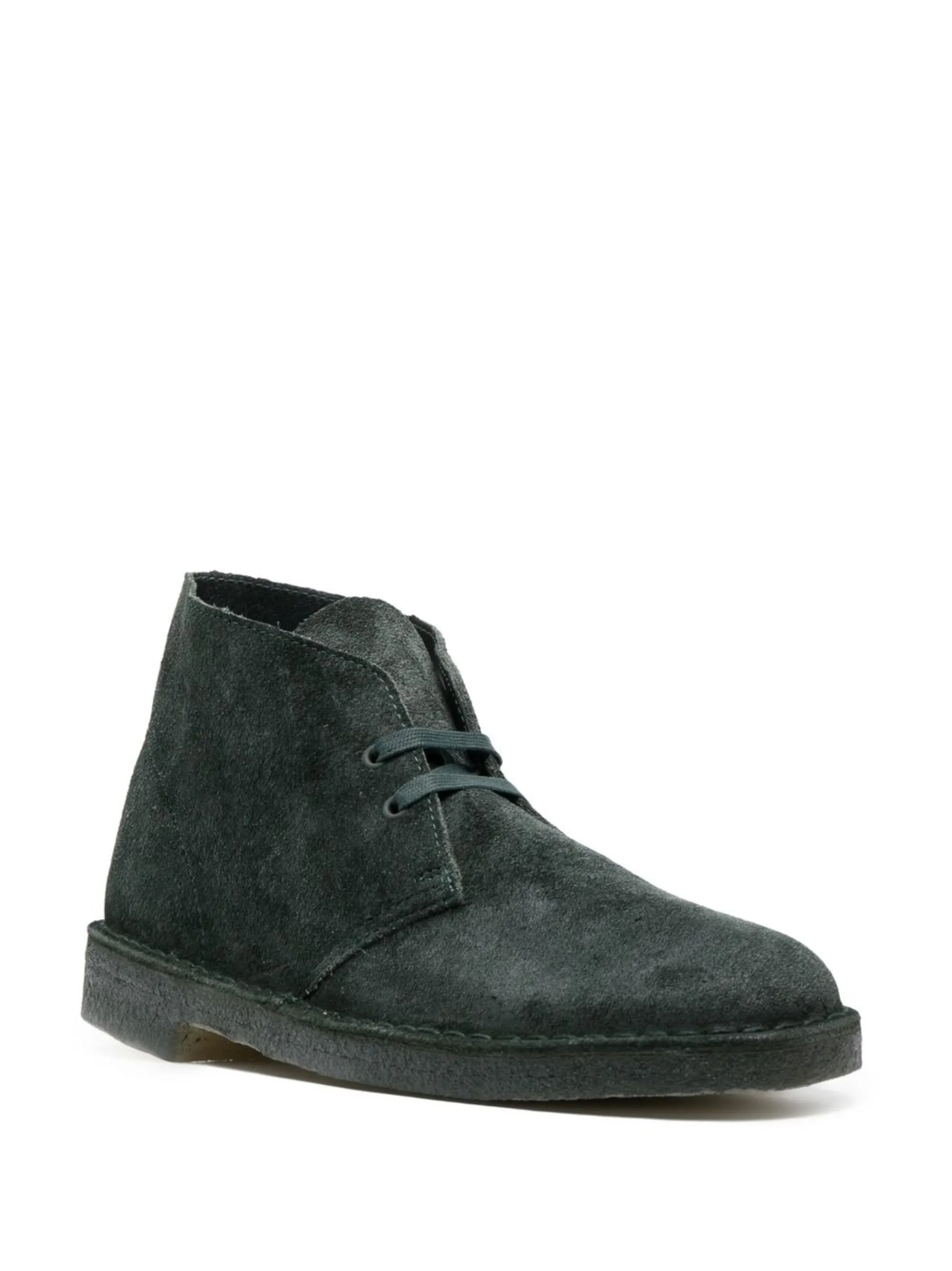 Ботинки на шнуровке Clarks Originals, зеленый — фото 2