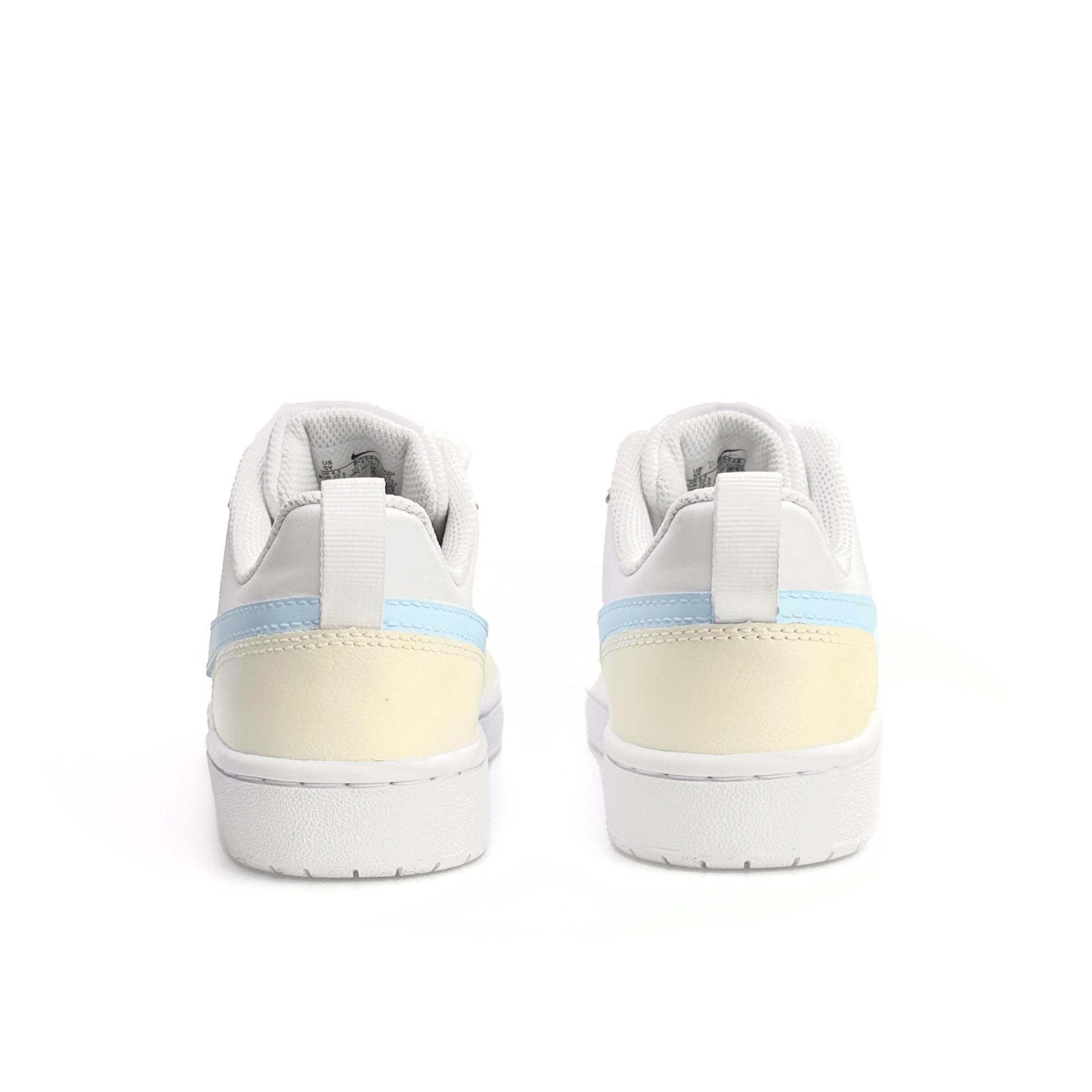 Детские кроссовки для скейтбординга Air Force 1 для начальной школы Nike, желтый/синий — фото 4