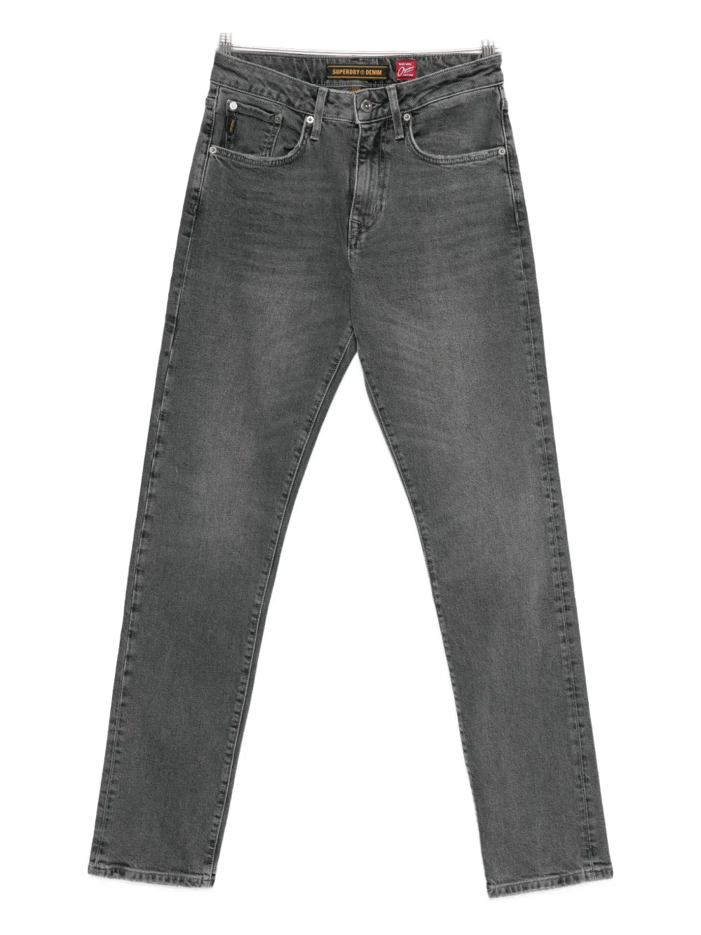 

Джинсы прямого кроя Superdry, серый