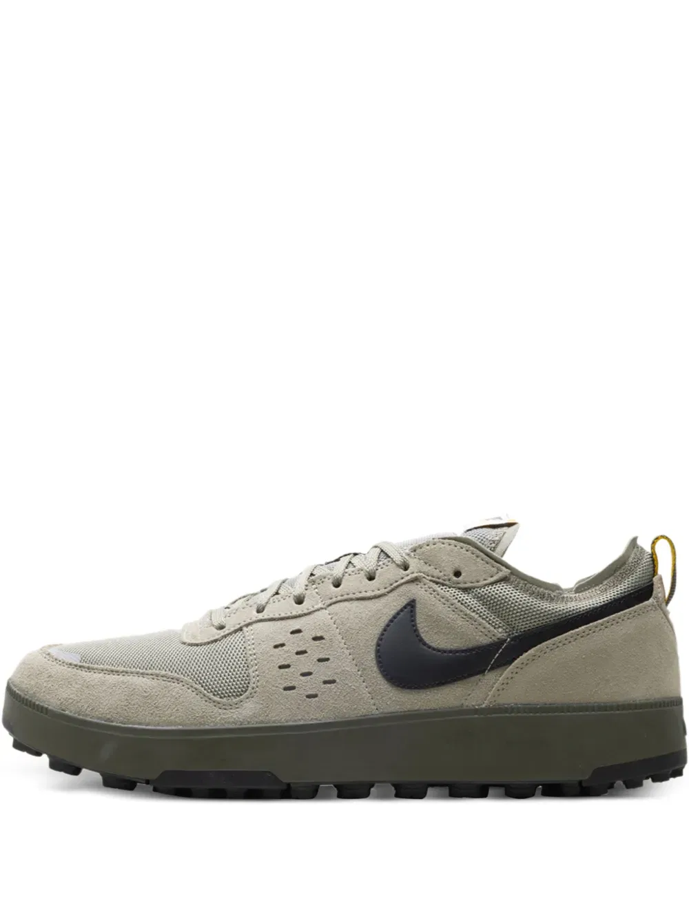 Перфорированные кроссовки City Surplus с логотипом Swoosh Nike, серый