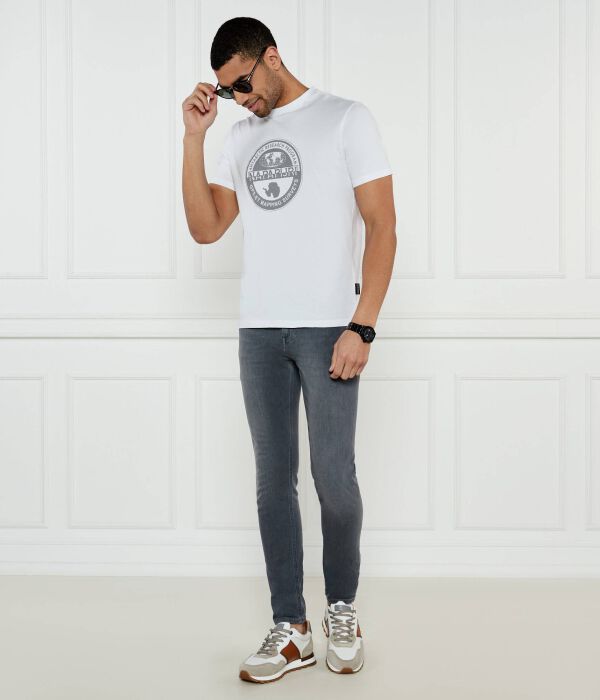 Джинсы той эпохи Slim fit Tommy Hilfiger, серый — фото 2