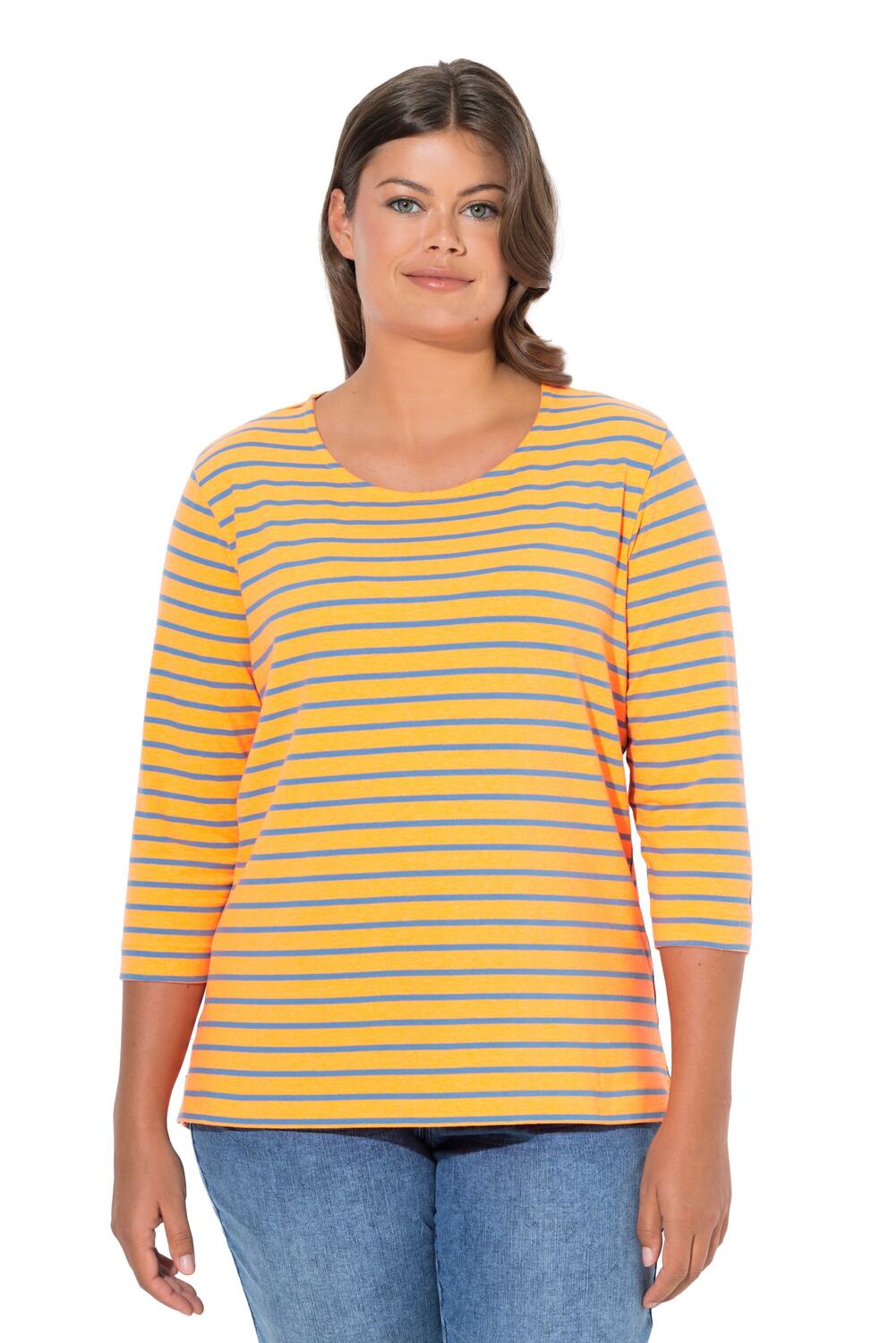 

LAURASØN Лонгслив в неоново-оранжевом цвете