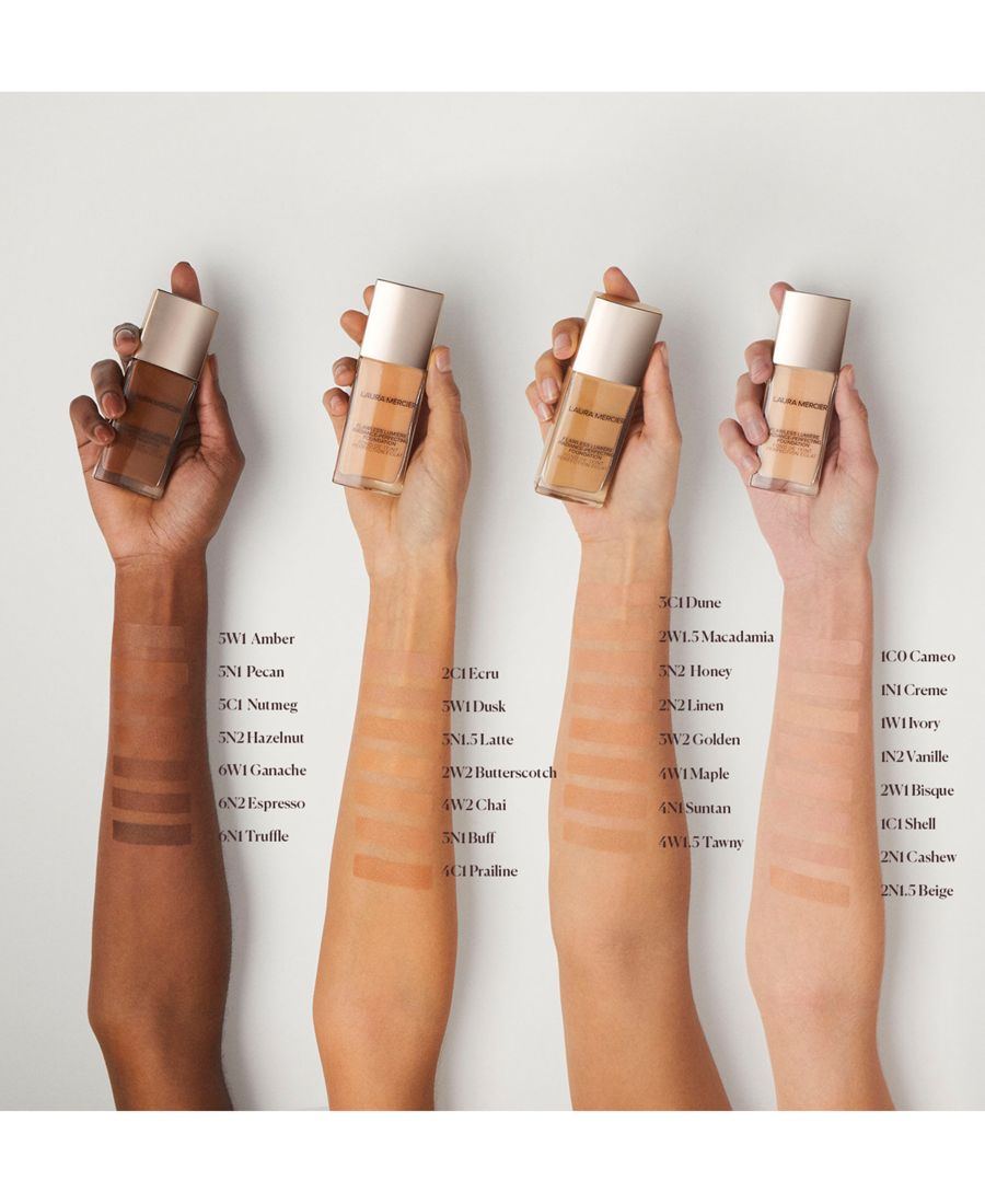Тональный крем Flawless Lumière Radiance-Perfecting Foundation, 28 г Laura Mercier, цвет 1c1 shell — фото 4