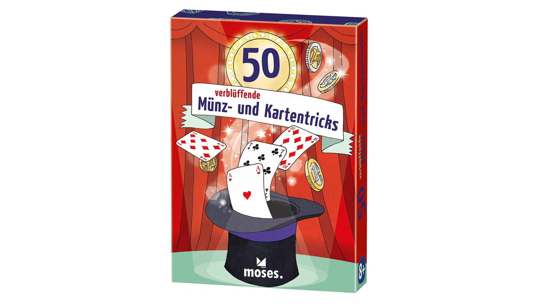 

Moses 50 Удивительных фокусов с монетами и картами