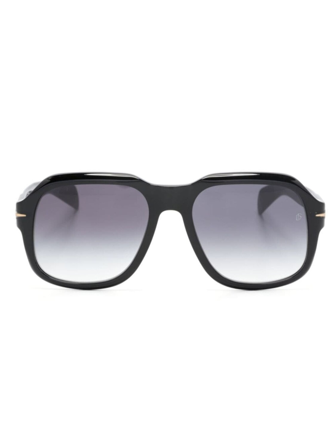 

Солнцезащитные очки 7090/S в квадратной оправе Eyewear by David Beckham, черный