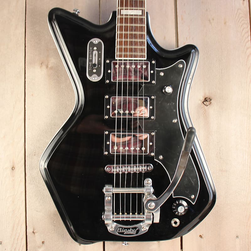 

Электрогитара Airline '59 3P "Ripley" Custom with Rosewood Fretboard 2021 - Black w/gig bag